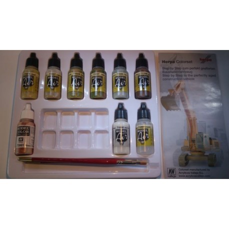 * Herpa Weathering 371018 Color Set "Worker"
