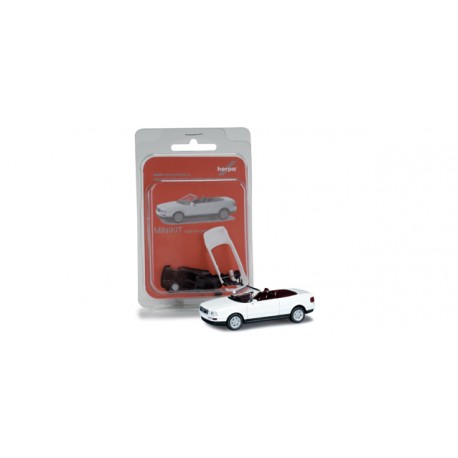 * Herpa Minikit 012287-002 Audi 80 convertible, pure white