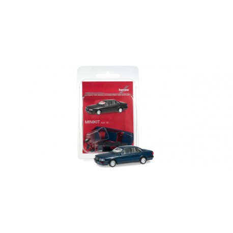 * Herpa Minikit 012775 Audi V8, steel blue