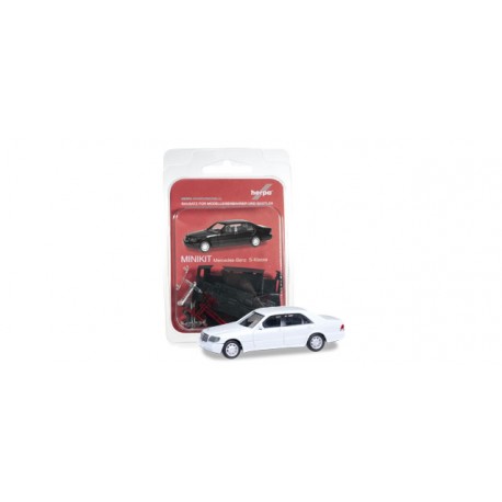 * Herpa Minikit 012751-002  Herpa Mercedes-Benz S-class W 140, white