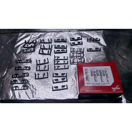 * Herpa Spare Parts 052771  Truck mirrors - 3 different Sets to complete any missing mirrors
