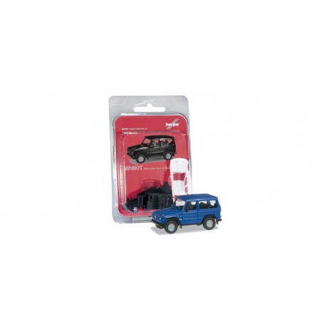 * Herpa Minikit 012645-004 Mercedes-Benz G-Modell, ultramarin blue