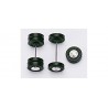 * Herpa Spares 050357  Truck / bus wheel caps, chromium plated