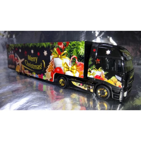 * Herpa Trucks 308960  Iveco Stralis XP box semitrailer "Herpa Christmas Truck 2018"