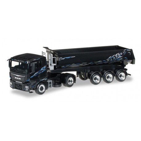 * Herpa Trucks 306218  MAN TGX XL dump semitrailer "Wagner"