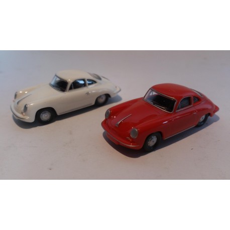 * Herpa Cars (Magic) 452083  Porsche 356 C Coupé 2 cars in pack