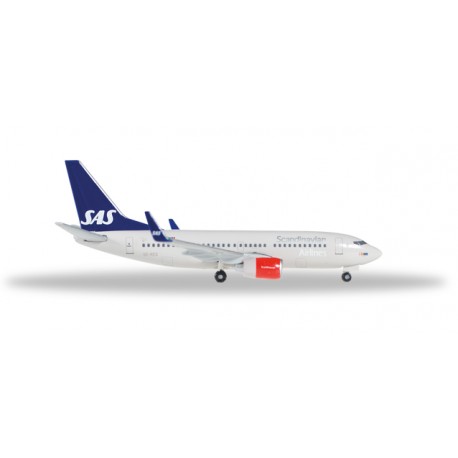 * Herpa Wings 529419  SAS Scandinavian Airlines Boeing 737-700 "Lodin Viking"