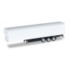* Herpa Trucks 076111-002  walking floor Trailer, Chassis black