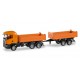 * Herpa Construction 306034  Scania R construction tandem axle dump trailer