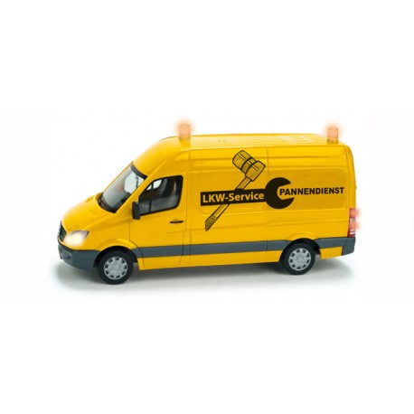 * Herpa Diorama 461573  Mercedes-Benz Sprinter "Truck Service", with light and figure
