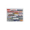 * Herpa Trucks 029216  Truck showcase white, (22.4 in. x 17.7 in. x 1.4 in.)