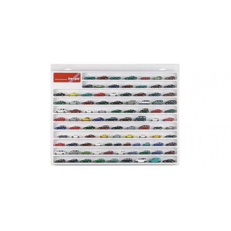 * Herpa Display 029223  Car showcase white, (22.4 in. x 17.7 in. x 1.4 in.)