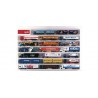* Herpa Display 029254  Truck showcase (white), European lenght (25.4 in. x 17.7 in. x 1.4 in.)