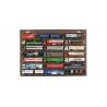 * Herpa Display 029261  Truck showcase (brown), European length (25.4 in. x 17.7 in. x 1.4 in.)