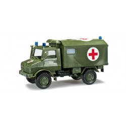 * Herpa Military 744553  Unimog U 1300 ambulance "Bundeswehr"