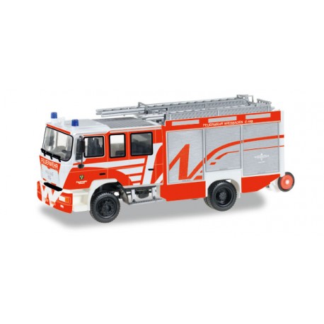 * Herpa Trucks 092494  MAN M 2000 fire truck "Wiesbaden fire department"