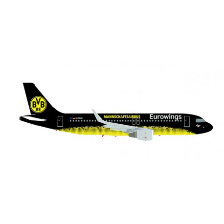 * Herpa Wings 529600  Eurowings Airbus A320 “BVB Mannschaftsairbus”