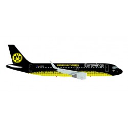 * Herpa Wings 558167  Eurowings Airbus A320 “BVB Mannschaftsairbus”