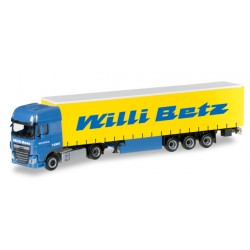 * Herpa Trucks 306560  DAF XF SSC Euro 6 curtain canvas semitrailer "Willi Betz"