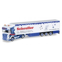 * Herpa Trucks 306393  DAF XF SSC Euro 6 refrigerated box semitrailer "Scheufler"