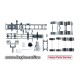 * Herpa Spare Parts 084291  chassis for tractor Mercedes-Benz Arocs 4-axles Content: 2 pieces