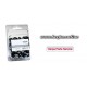 * Herpa Spare Parts 083584  Set of wheels for trucks and rigid tractors, chromium plated Content: for rigid tractor 20 pieces