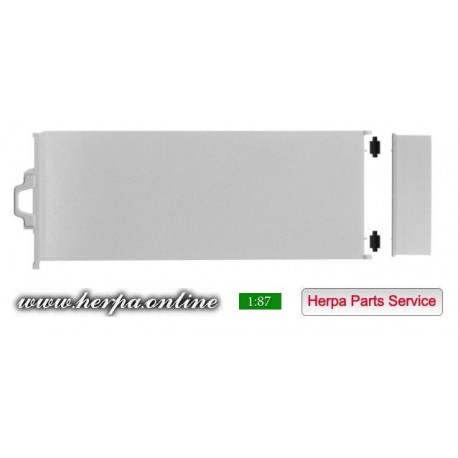 * Herpa Spare Parts 084338  Transport flat for all truck chassis Content: 2 pieces