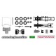 * Herpa Spare Parts 084550  Chassis DAF XF Euro 6 with Chassis Content: 2 pieces