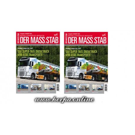 * Herpa 207454  DER MASS:STAB 4/2016 Herpa's car & truck magazine
